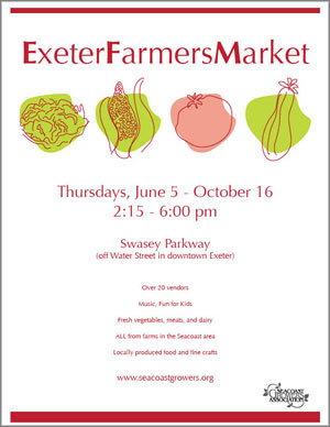 Exeter Farmers Market flyer